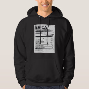 Erica Nutrition Information Problem Solving Hard W Hoodie
