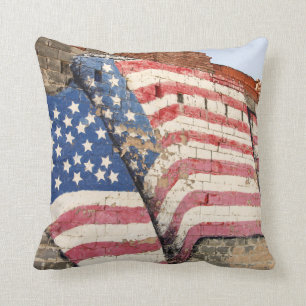 Erick, Oklahoma, USA. Route 66 Cushion