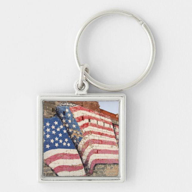 Erick, Oklahoma, USA. Route 66 Key Ring (Front)