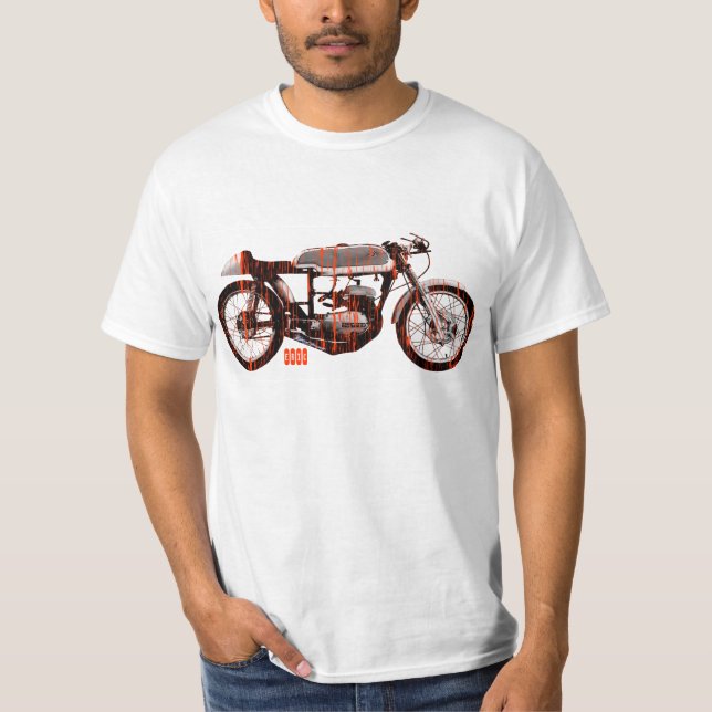 Eric's European Motorcycle Love T-Shirt (Front)