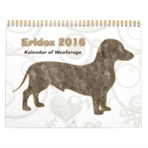 Eridox 2016 Dachshund Calendar
