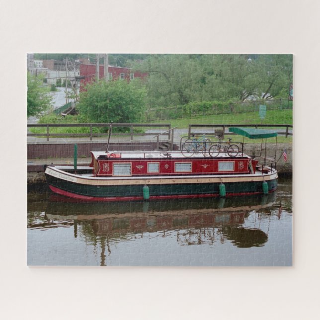 Erie Canal boat puzzle (Horizontal)