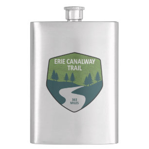 Erie Canalway Trail Hip Flask
