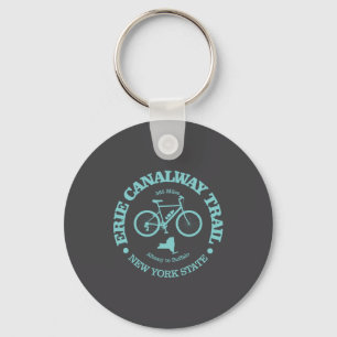 Erie Cway Trail Cycling _1 Key Ring