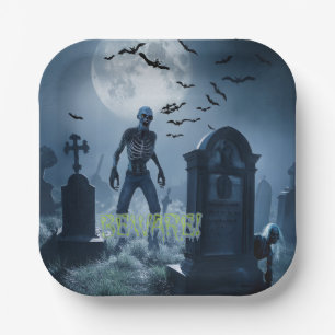 Erie Halloween  Paper Plate