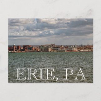 Erie PA postcard