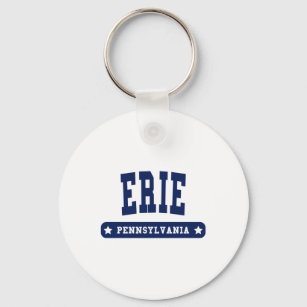 Erie Pennsylvania College Style tee shirts Key Ring