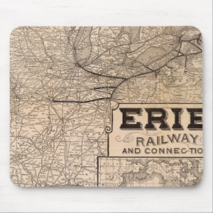 Erie Railway and connections Mouse Pad