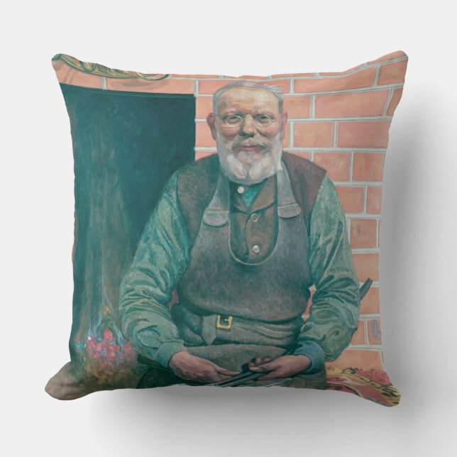 Erik Erikson, The Blacksmith Cushion (Front)
