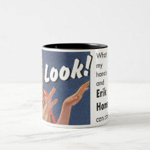 Erik Homemade 'Look!' Souvenir Mug