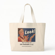 Erik Homemade 'Look!' Souvenir Tote Bag
