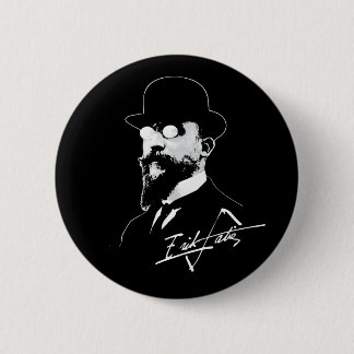 Erik Satie 6 Cm Round Badge