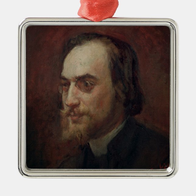 Erik Satie Metal Tree Decoration (Front)