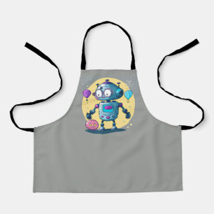 Erik the Brainy Bot Apron