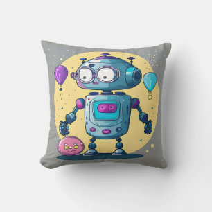 Erik the Brainy Bot Cushion