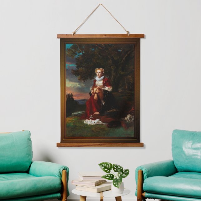 Erik XIV and Karin Månsdotter Hanging Tapestry (Living Room)