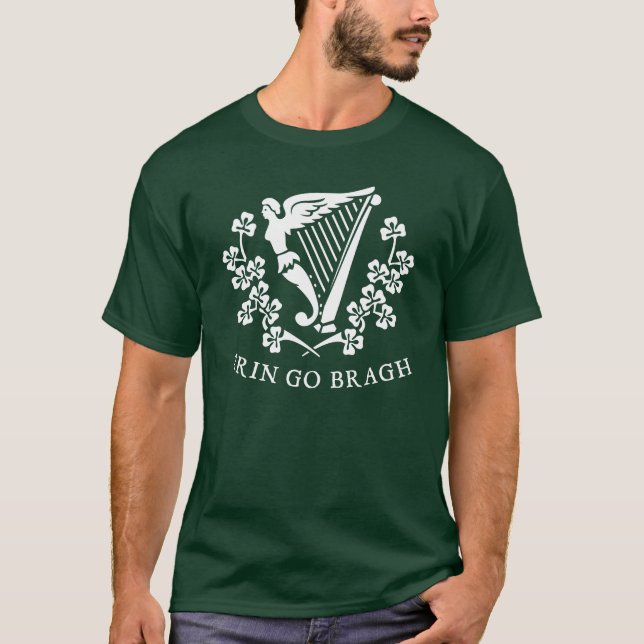 Erin Go Bragh Harp Tees (Front)