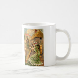 Erin Go Bragh Harp Woman Coffee Mug