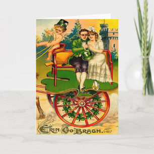 Erin Go Bragh - Irish Couple St. Patrick's Day Card