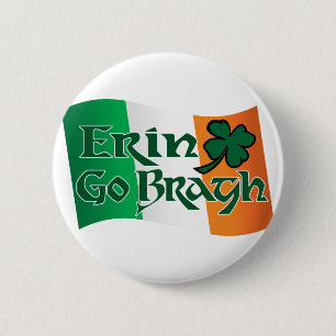 Erin Go Bragh v3 6 Cm Round Badge