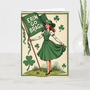 Erin Go Bragh Vintage Irish Card