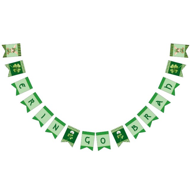Erin Go Brah bunting banner (All)