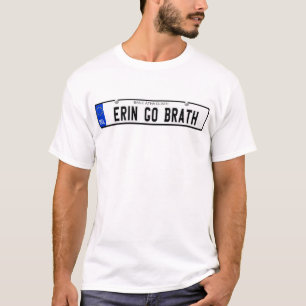Erin Go Brath - Irish Plate T-Shirt