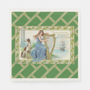 Erin Mavourneen Irish Paper Napkin