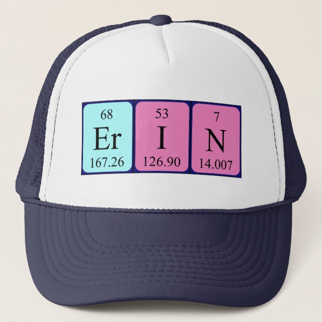 Erin periodic table name hat (Front)