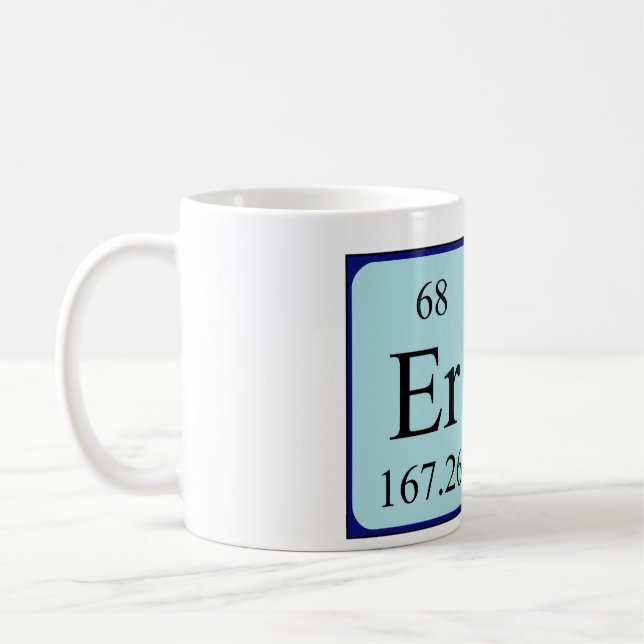 Erin periodic table name mug (Left)