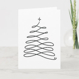 Erin's Tree Blank Holiday Card