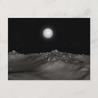 Eris as seen from Dysnomia Postcard