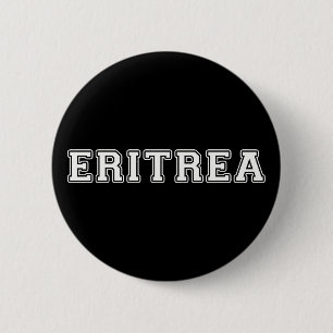 Eritrea 6 Cm Round Badge
