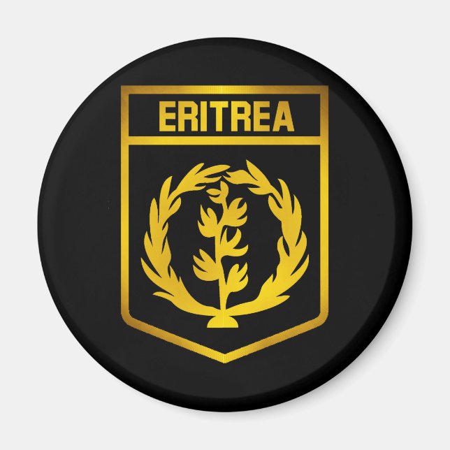 Eritrea Emblem Magnet (Front)