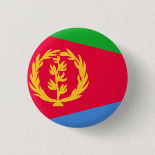 Eritrea Flag 3 Cm Round Badge