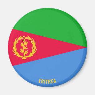 Eritrea Flag Charming Patriotic Magnet