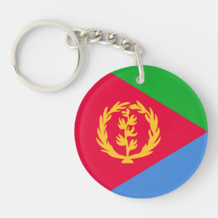 Eritrea Flag Key Ring