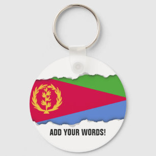 Eritrea Flag Key Ring