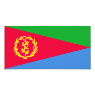Eritrea Flag Photo Print