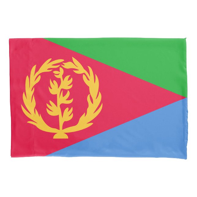 Eritrea Flag Pillowcase (Front)