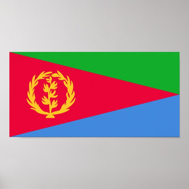 Eritrea Flag Poster (Front)