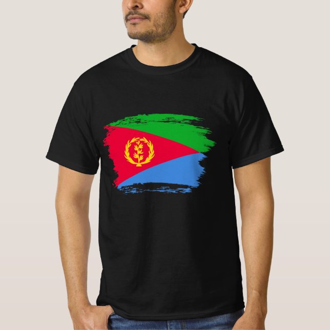 Eritrea flag T-Shirt (Front)