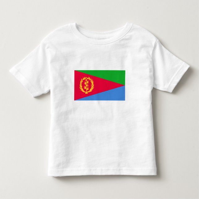 Eritrea Flag Toddler T-Shirt (Front)