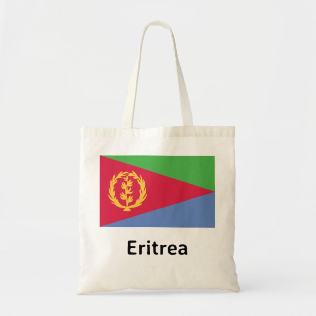 Eritrea Flag Tote Bag (Front)