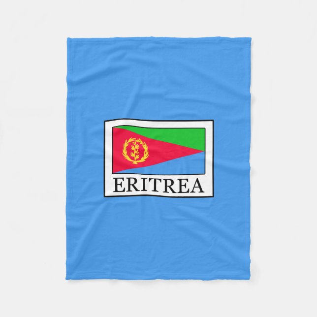 Eritrea Fleece Blanket (Front)