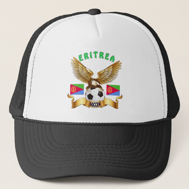 Eritrea Football Designs Trucker Hat (Front)