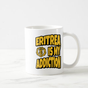 Eritrea Is My Addiction Love Eritrea Flag Map Inde Coffee Mug