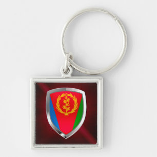 Eritrea Mettalic Emblem Key Ring