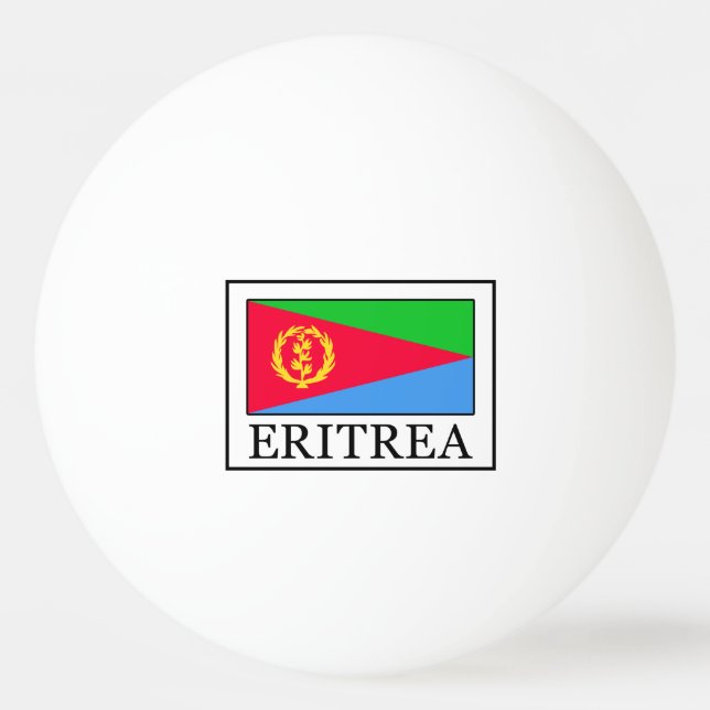 Eritrea Ping Pong Ball (Front)