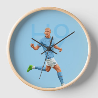 Erling Haaland - Manchester City | Add your name Clock